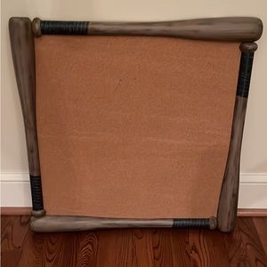 Pottery Barn teen Baseball bulletin board.